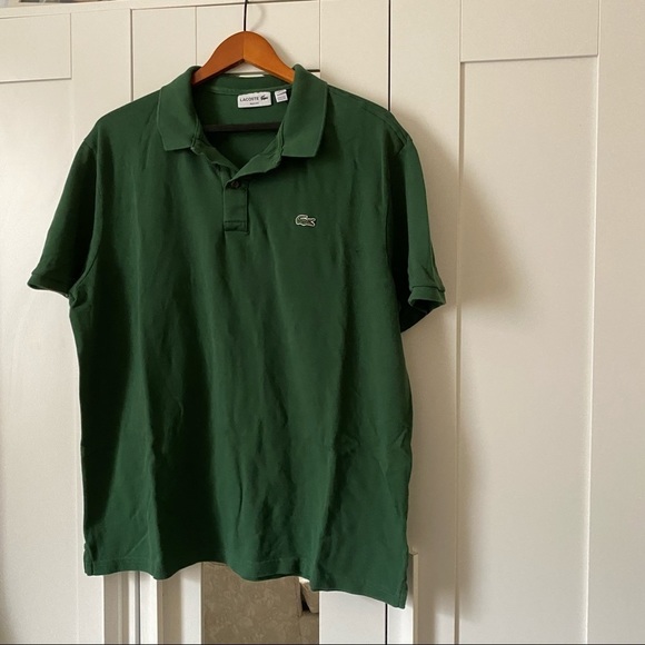 Lacoste Other - Lacoste Slim Fit Polo Shirt Green 2XL